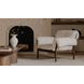 Cardero Ivory Upholstered Lounge Chair