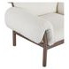 Cardero Ivory Upholstered Lounge Chair