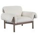 Cardero Ivory Upholstered Lounge Chair