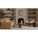 Cardero Beige Upholstered Lounge Chair