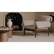 Cardero Beige Upholstered Lounge Chair
