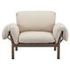 Cardero Beige Upholstered Lounge Chair