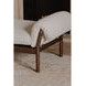 Cardero Ivory and Brown Upholstered Daybed