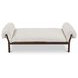 Cardero Ivory and Brown Upholstered Daybed