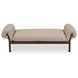 Cardero Beige and Brown Upholstered Daybed