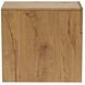 Ripley Rustic Caramel and Dark Bronze Rectangular End Table