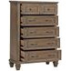 Mariana Mocha 5 Drawer Chest