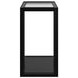 Glaze Onyx Rectangular Glass Top Occassional Table Set
