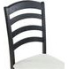 Odessa Black Ladder Back Side Chair Set of 2