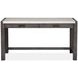 Plum Creek Ravenwood Black and White 60" Marble Top Writing Desk