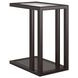 Glaze Cola Rectangular Glass Top Occassional Table Set