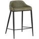 Glenwood Ivanhoe Pine Upholstered Counter Height Stool