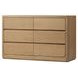 Modena Natural and Cream Youth Upholstered Panel Bedroom Set