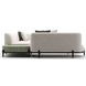 Madera Oatmeal 4 Piece Modular Corner L Sectional with Pillows