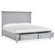 Harborwick Harbor Gray California King Storage Panel Bed