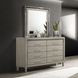 Lennox Gray Square Dresser Mirror