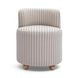 Hakuna Black and White Upholstered Desk Chair