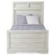 Foundry White Dove Twin Panel Bed