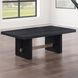 Aubrey Black Rectangular Coffee Table