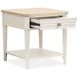 Echo Isles Sea Pearl and Driftwood Rectangular End Table