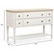 Echo Isles Sea Pearl and Driftwood 6 Drawer Sideboard