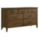 Andover Walnut 7 Drawer Dresser