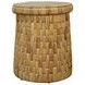 Palmera Natural Round Drum End Table