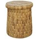 Palmera Natural Round Drum End Table