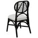 Kaya Black Upholstered Dining Chair Set of 2