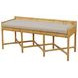 Caldera Natural Upholstered Bench