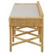 Caldera Natural Upholstered Bench