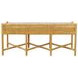 Caldera Natural Upholstered Bench