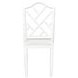 Fairfield White Lacquer Dining Chair