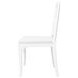 Fairfield White Lacquer Dining Chair