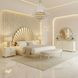 Fantosini Gold Oval Wall Mirror