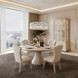 Fantosini Silver Mist 60" Round Dining Table