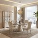 Fantosini Silver Mist 60" Round Dining Table