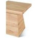 Incus Natural Oak Square Side Table