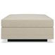 Fusion Beige Upholstered Rectangular Ottoman