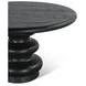 Bakio Black 52" Round Dining Table