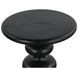 Bakio Black Round Side Table