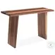 Allegro Natural Teak Wood Console Table