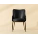 Winslow Bravo Black Upholstered Dining Armchair