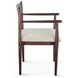 Provence Dark Sienna and Gray Upholstered Dining Chair