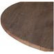 Provence Natural Brown 54" Round Dining Table