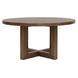 Harbor Drift Worn Saddle 60" Round Dining Table