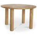 Milo Light Oak Round Dining Room Set