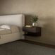 Jonah Dark Brown 1 Drawer Floating Nightstand