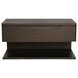 Jonah Dark Brown 1 Drawer Floating Nightstand