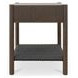 Millie Dark Brown 1 Drawer Nightstand
